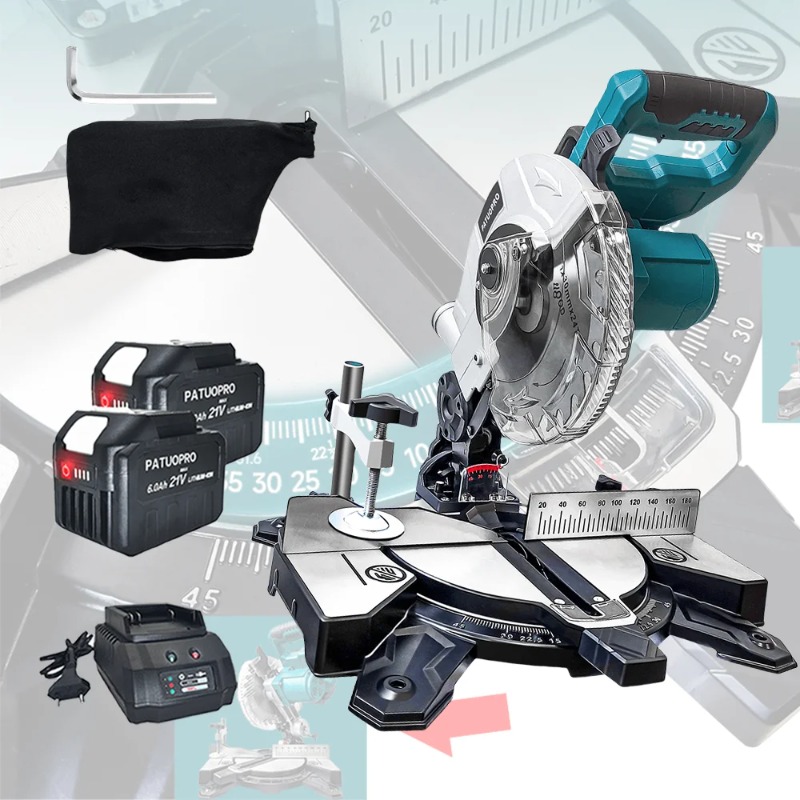 Power Tools Electrical - Inch Brushless Miter Saw Compact Electric