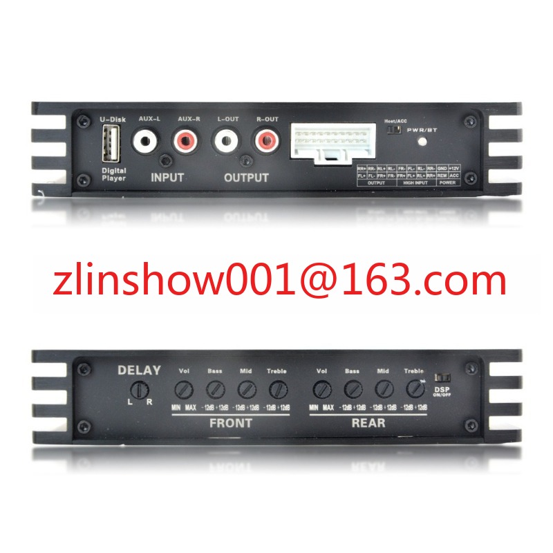 Power Tools App - Car audio power amplifier four-way DSP