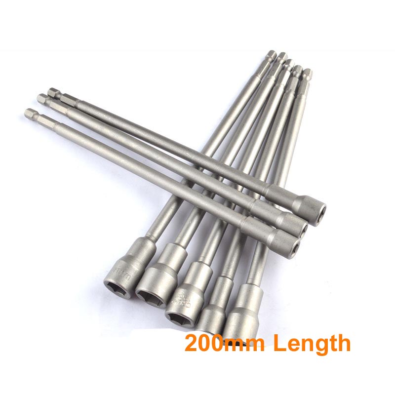 1pcs  200MM Length 1/4‘ Hex Sh - Power Z Tools review and price