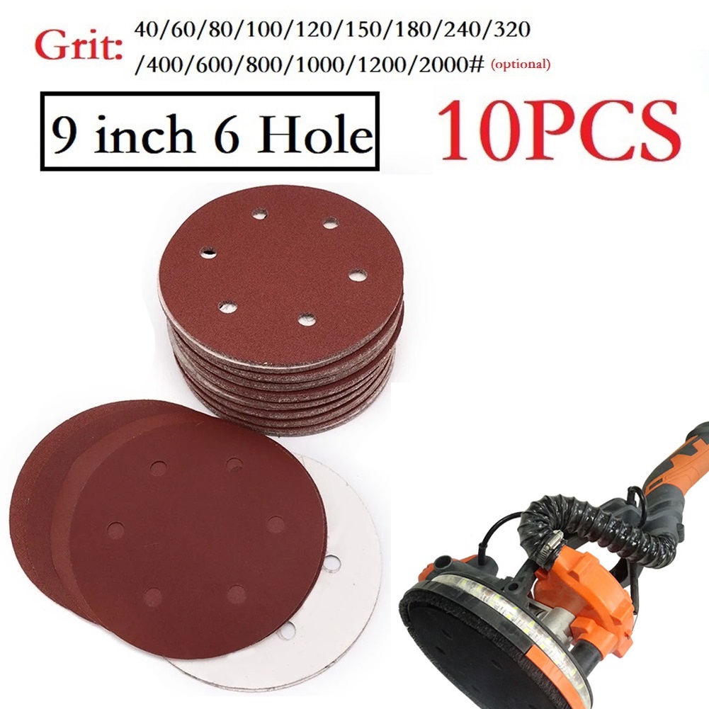 10 Pcs 9inch Sandpaper 225mm 6 - Power Tools Wallpaper review and price