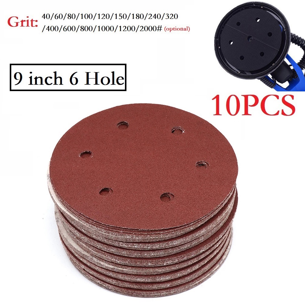 10 Pcs 9inch Sandpaper 225mm 6 - Power Tools Wallpaper review and price