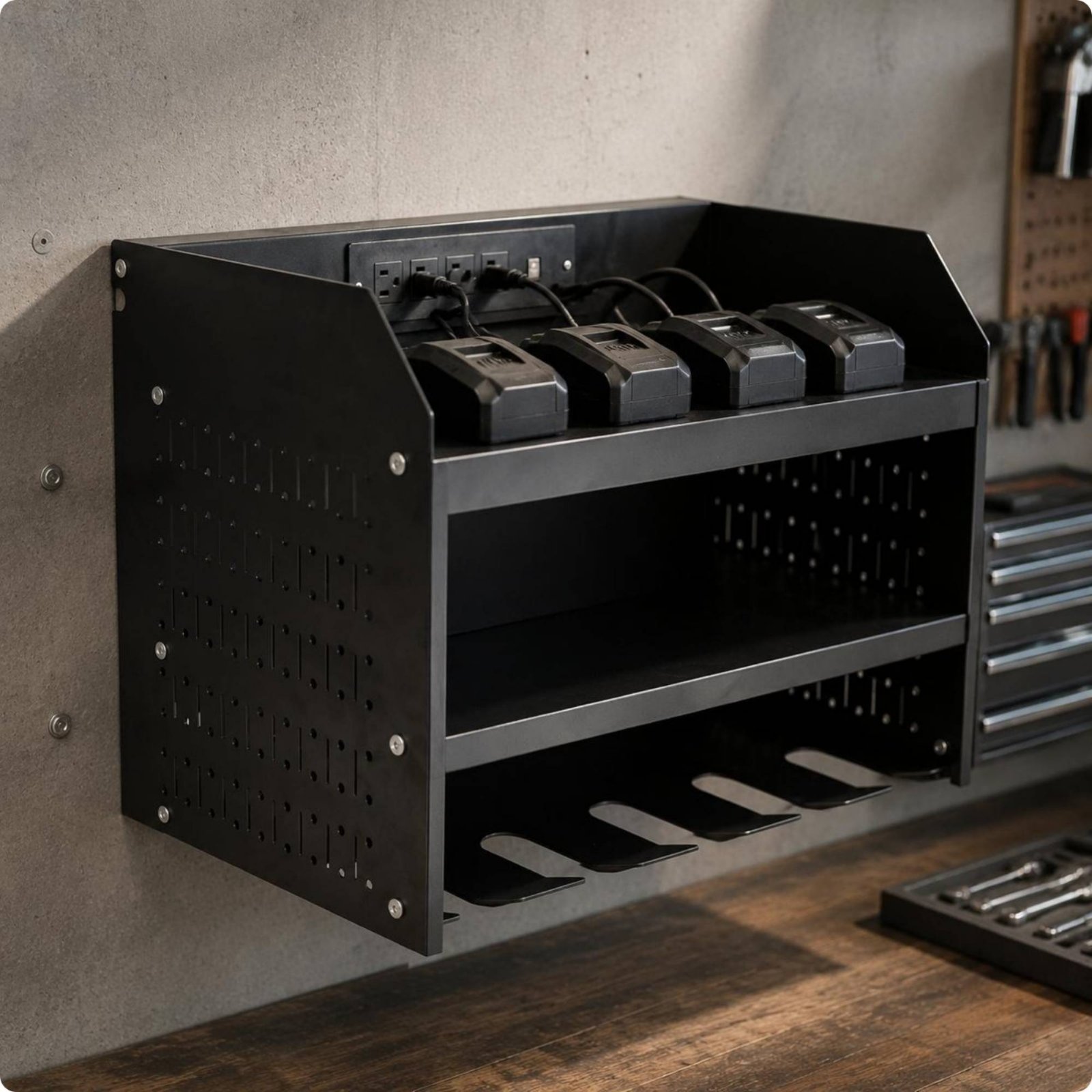 Electric Drill Organizer Charg - Power Tools Organizer Diy review and price