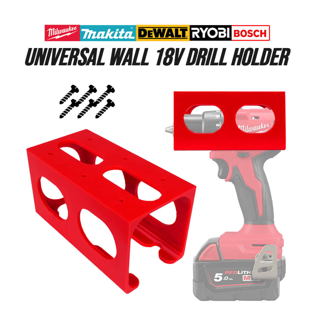 Universal 18V Drill Wall Mount - Power Tools Holder review and price