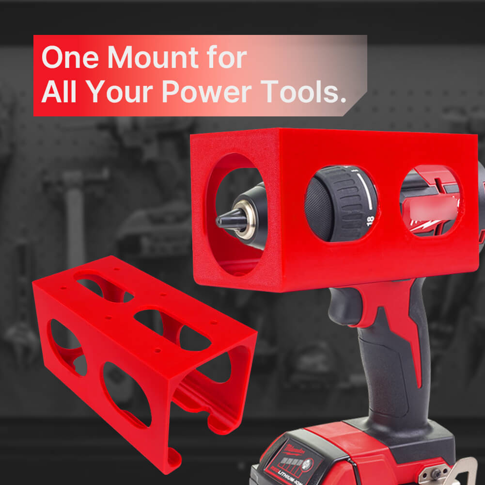 Universal 18V Drill Wall Mount - Power Tools Holder review and price
