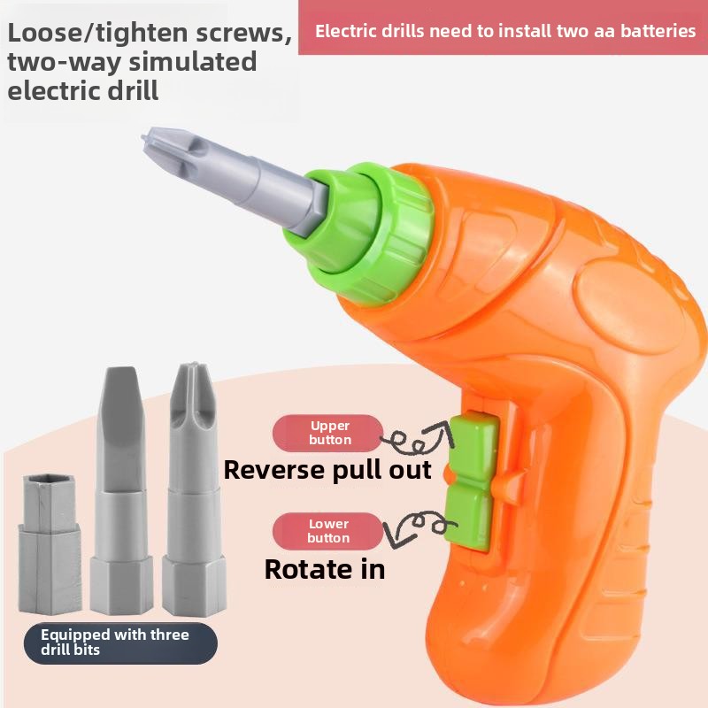Drill Screwing Building Block  - Power Tools Construction review and price