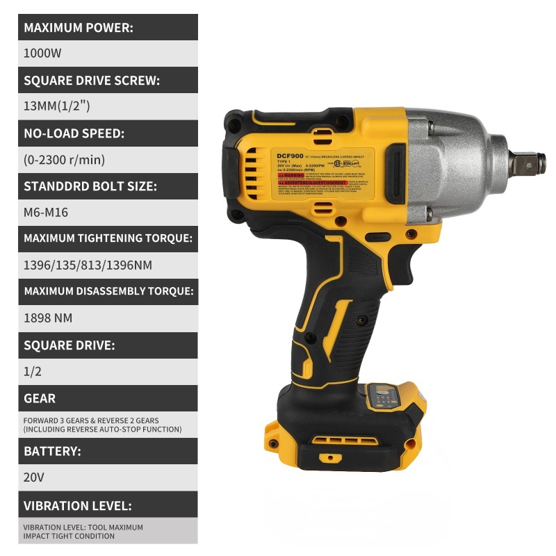 Brushless Cordless Impact Wren - Power Tools Construction review and price