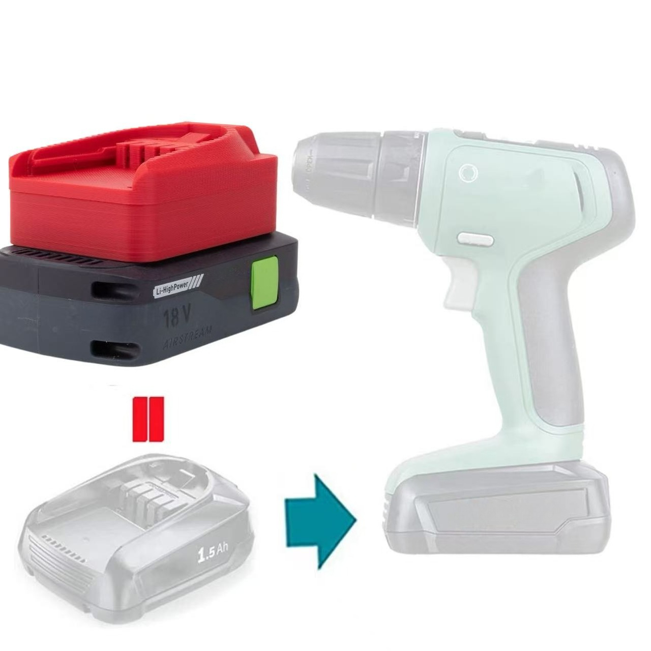Adapter For Festool  Series 18 - Power Tools Festool review and price