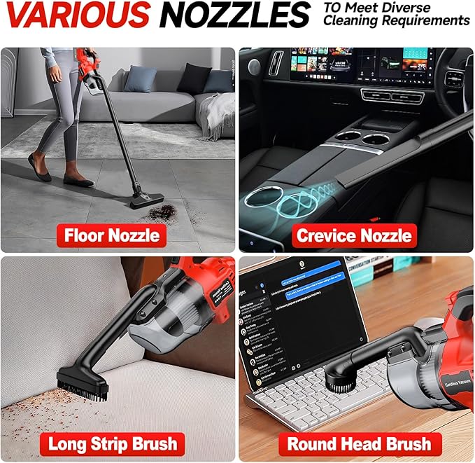 16000pa Cordless Electric Vacu - Vacuum Cleaner Power Tools review and price
