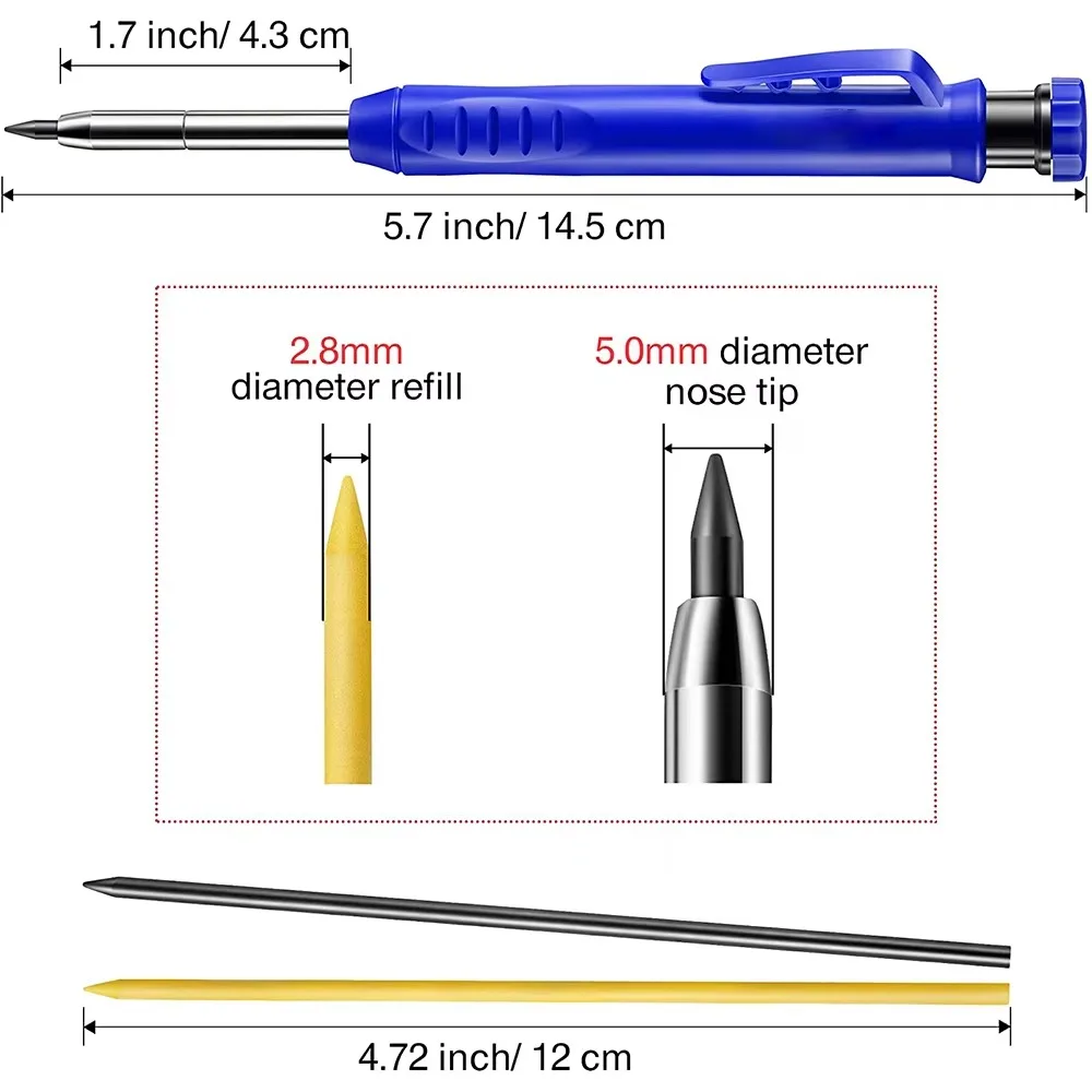 Solid Carpenter Pencil Set Woo - Power Tools Construction review and price