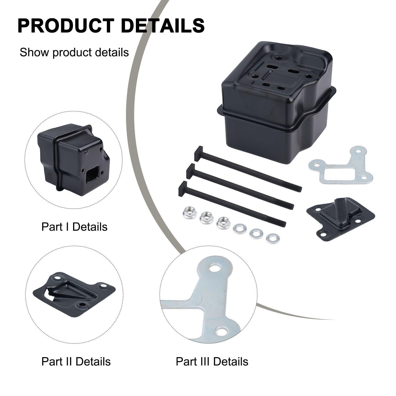 Exhaust Muffler Gasket Cover M - Power Tools And Names review and price