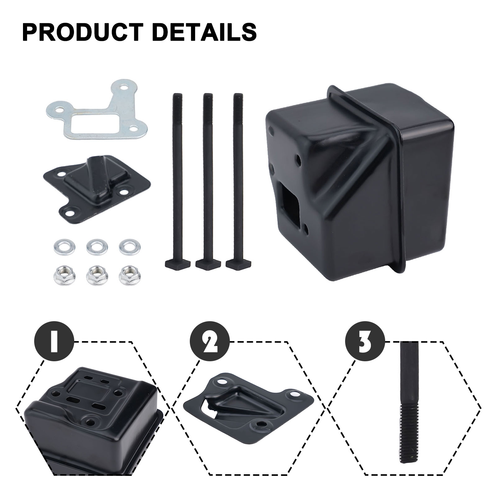Exhaust Muffler Gasket Cover M - Power Tools And Names review and price