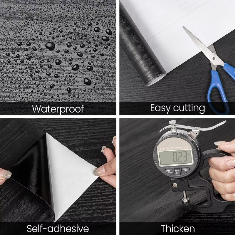 PVC wood grain sticker vinyl e - Power Tools Wallpaper review and price