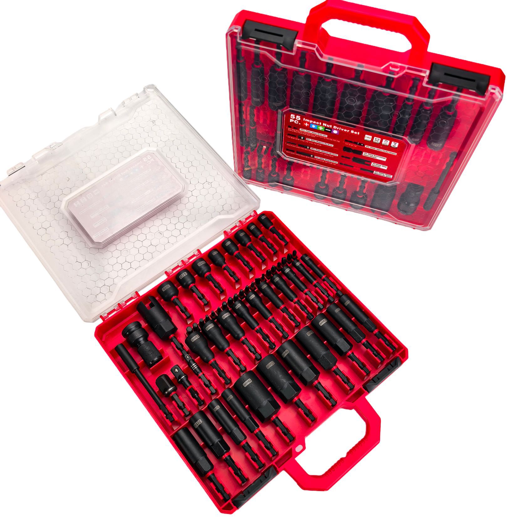 55PCS Magnetic Impact Nut Driv - Power Z Tools review and price