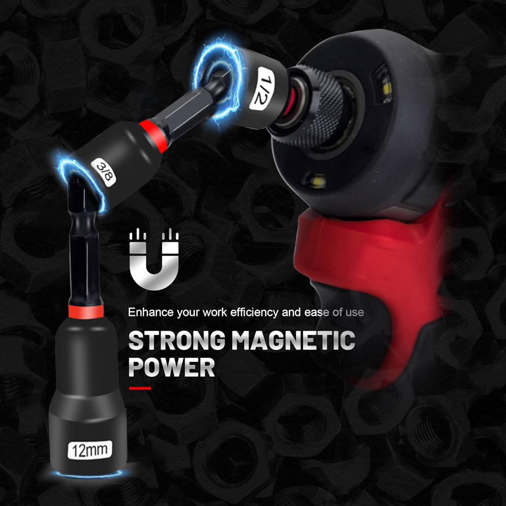55PCS Magnetic Impact Nut Driv - Power Z Tools review and price