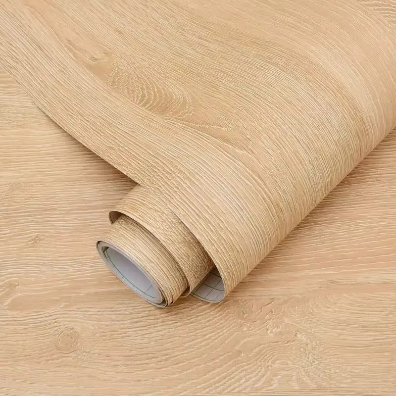 PVC vinyl yellow oak grain dec - Power Tools Wallpaper review and price