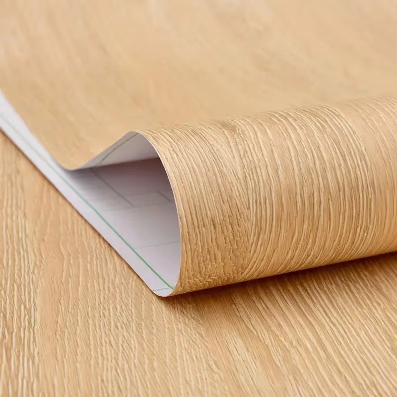 PVC vinyl yellow oak grain dec - Power Tools Wallpaper review and price