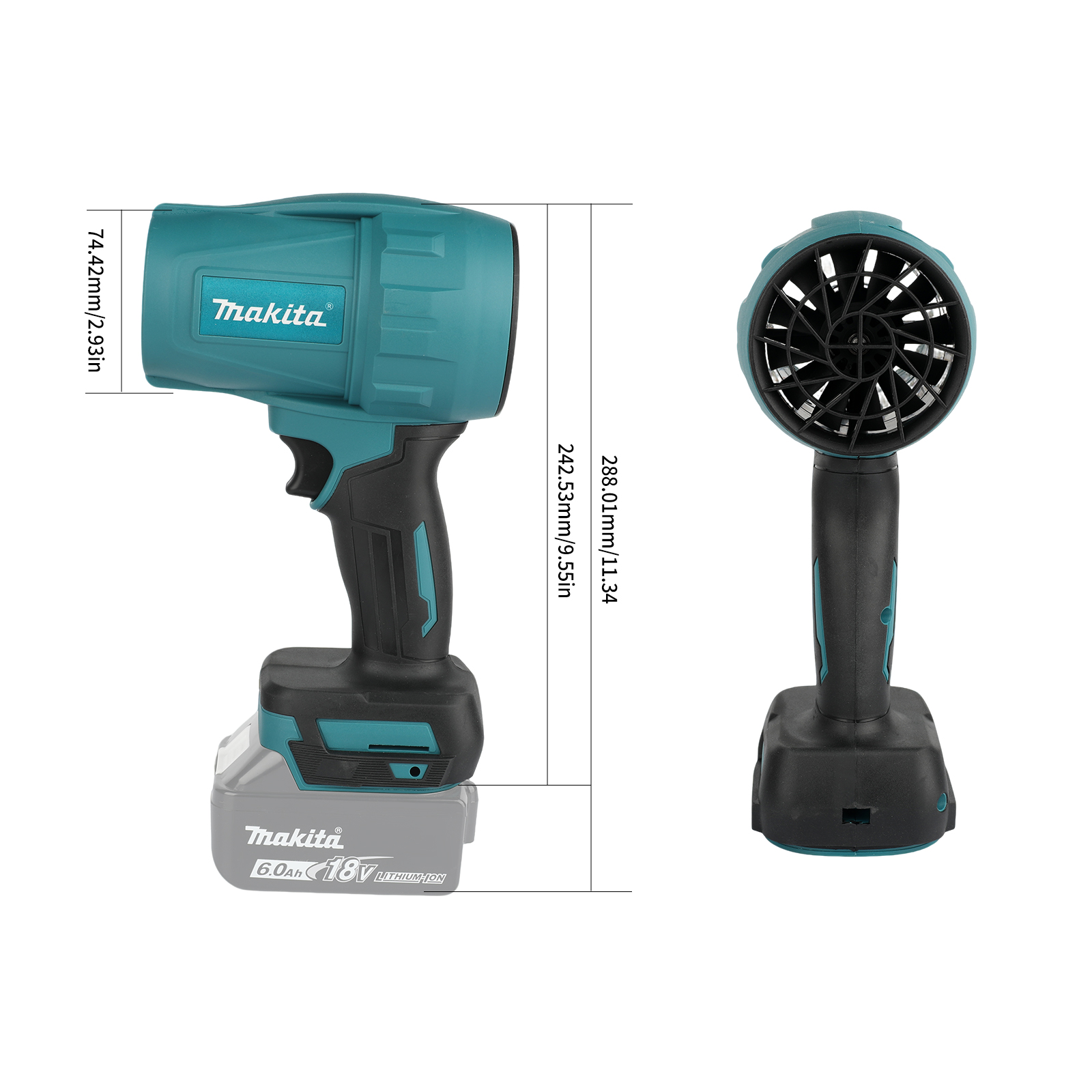 Makita 18V Turbo Blower 30000R - Power Tools Lowes review and price